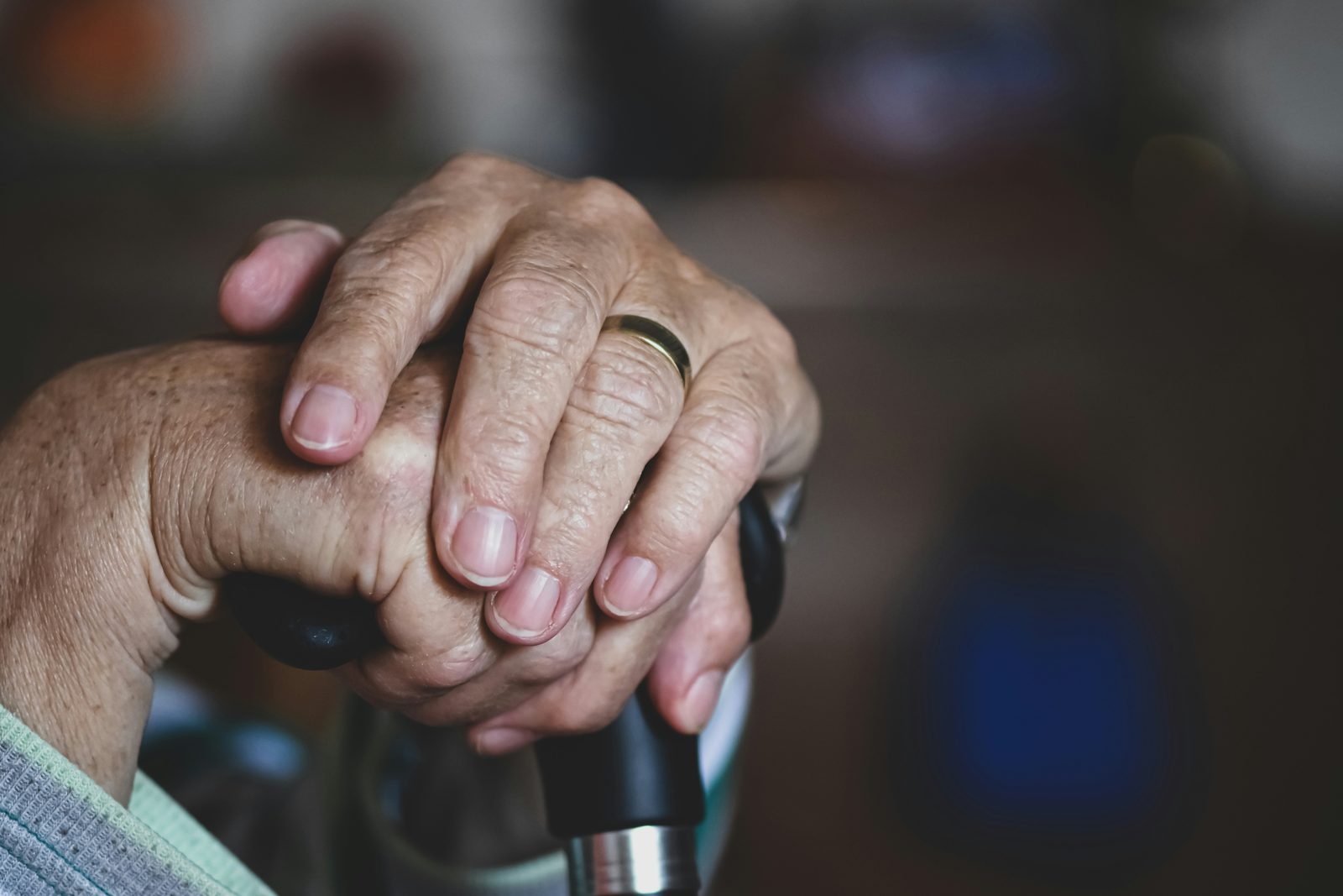 Two hands held together